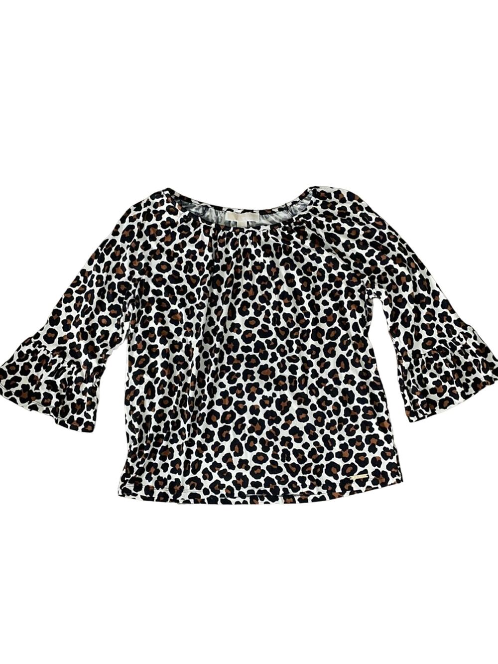 NWT Michael Kors Leopard Top Size Small